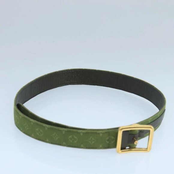 LOUIS VUITTON Monogram Mini Ceinture Belt 36.6"""""""" TST Khaki LV - Picture 2 of 9